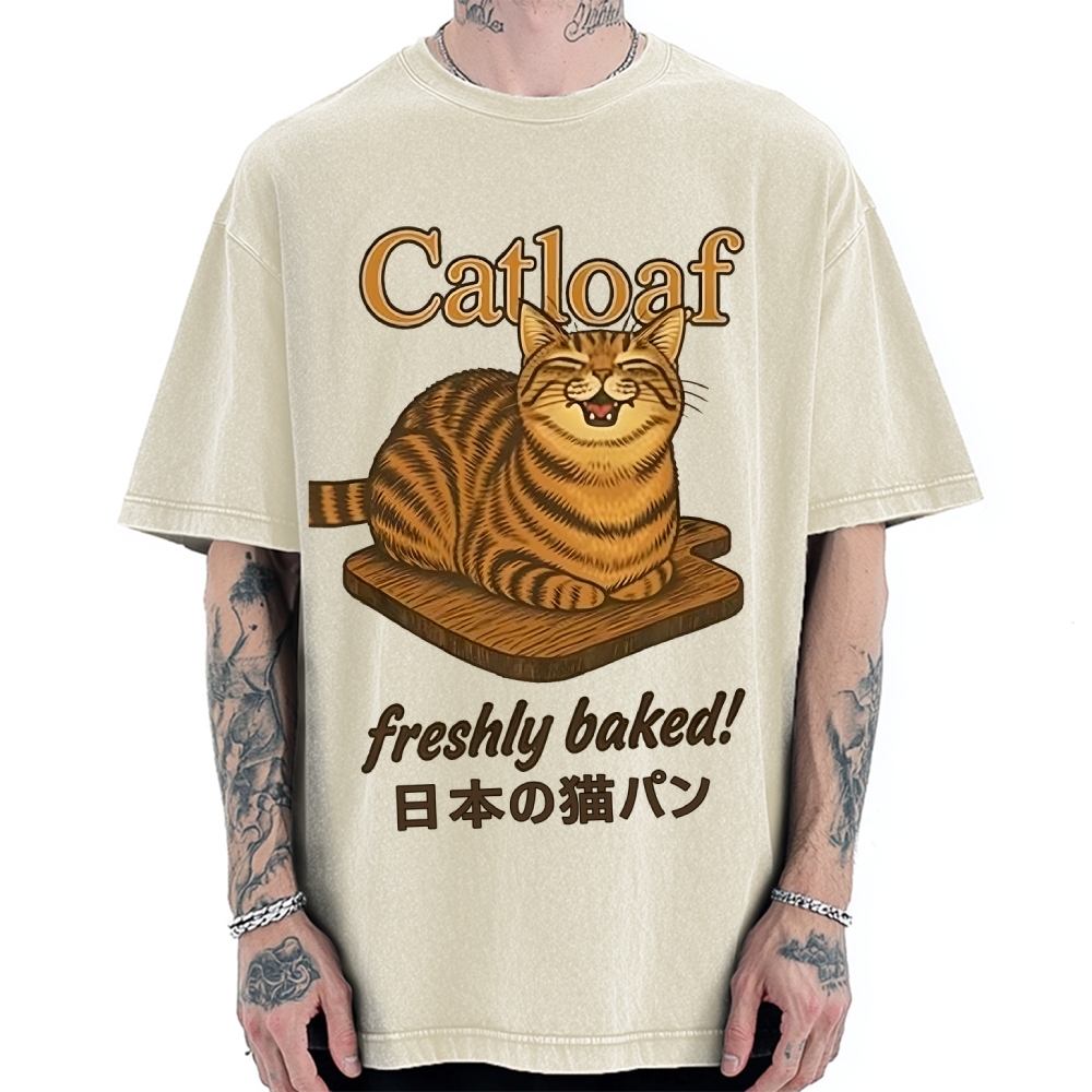 Japan Catloaf Vintage Washed T-shirt