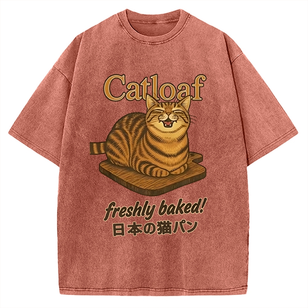 Japan Catloaf Vintage Washed T-shirt
