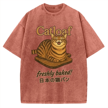 Japan Catloaf Vintage Washed T-shirt