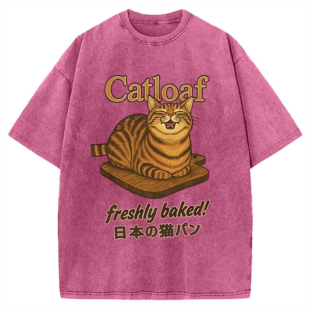 Japan Catloaf Vintage Washed T-shirt