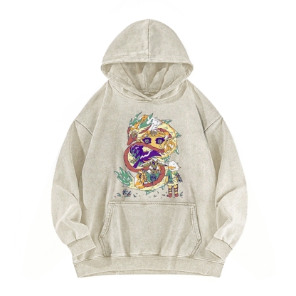 Hyrule Dragon Vintage Washed Hoodie