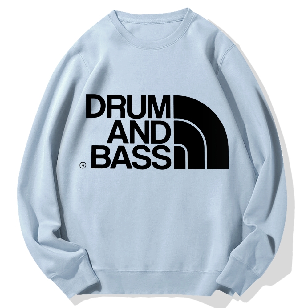 Drum And Bass Cotton Sweatshirt