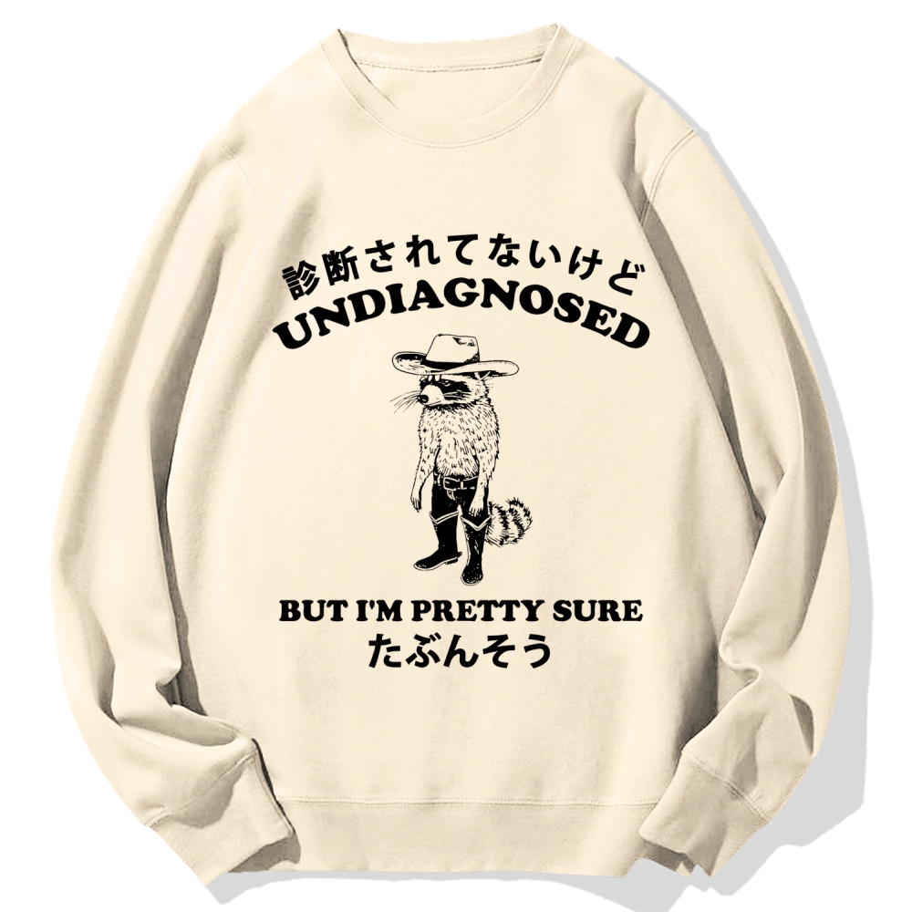 Undiagnosed But I'm Pretty Sure Cotton Sweatshirt