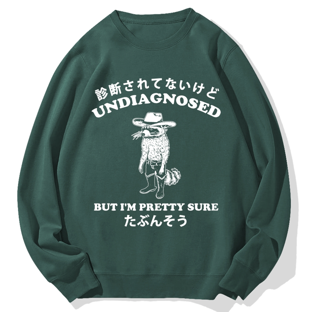 Undiagnosed But I'm Pretty Sure Cotton Sweatshirt