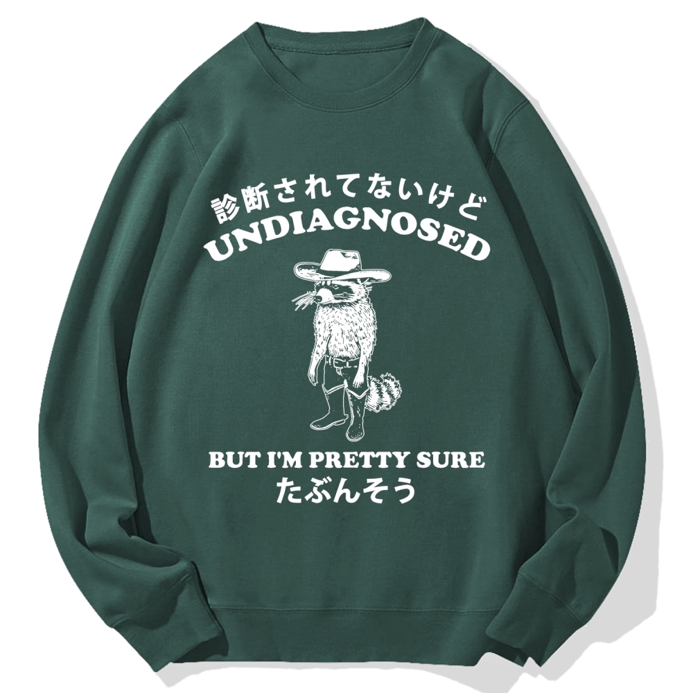 Undiagnosed But I'm Pretty Sure Cotton Sweatshirt