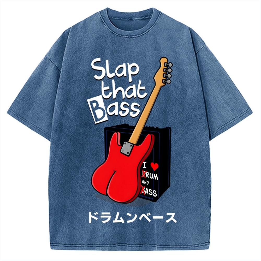 Slap That Bass Vintage Washed T-shirt
