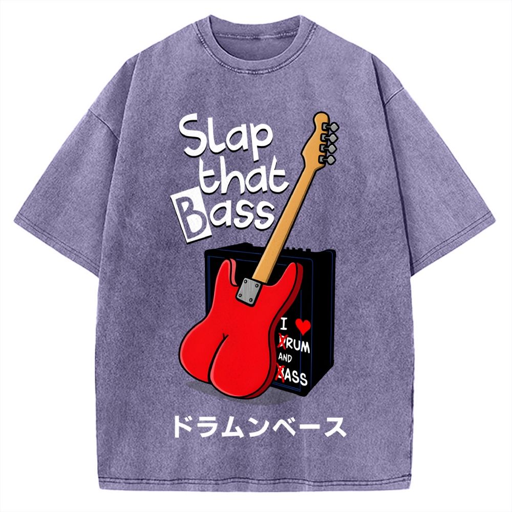 Slap That Bass Vintage Washed T-shirt