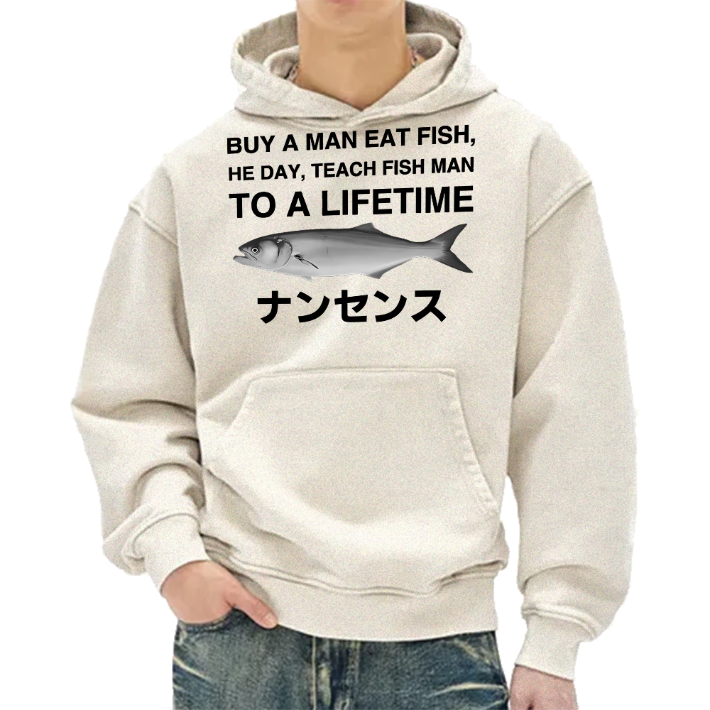 Tokyo-Assassin Funny To A Lifetime Vintage Washed Hoodie