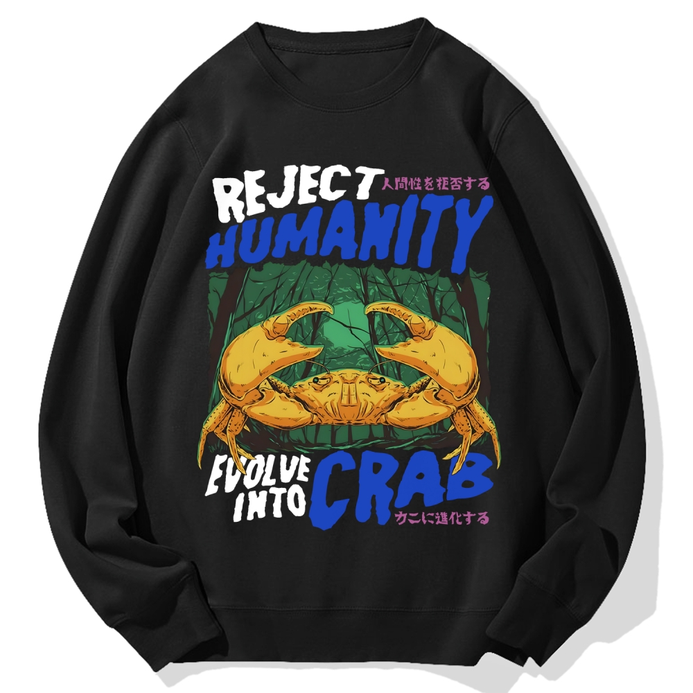 Reject Humanity Crab Cotton Sweatshirt