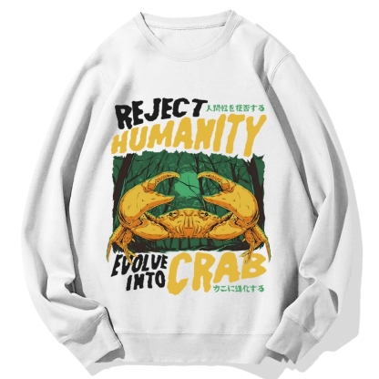 Reject Humanity Crab Cotton Sweatshirt