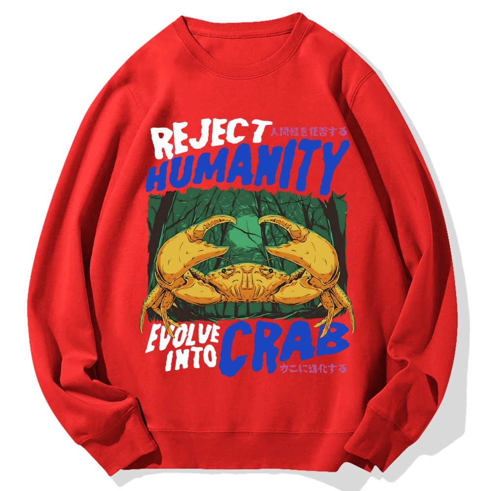 Reject Humanity Crab Cotton Sweatshirt
