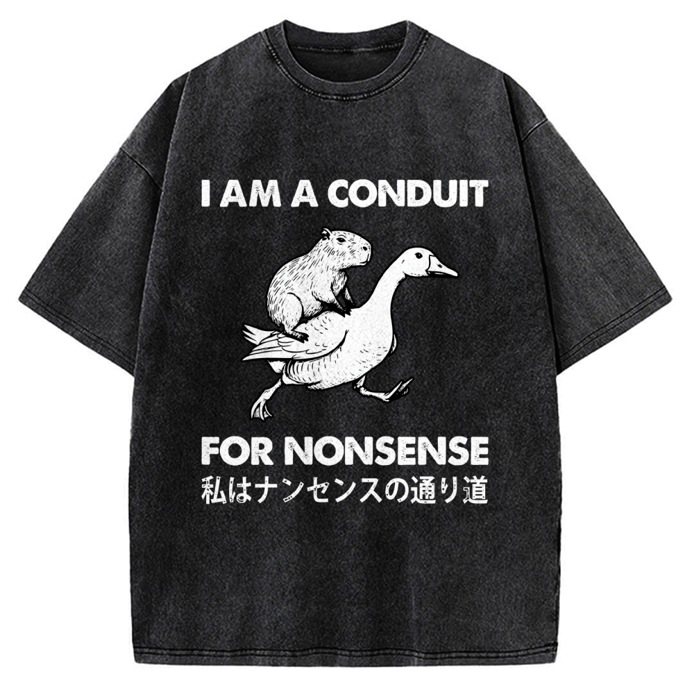 Tokyo-Assassin For Nonsense Vintage Washed T-shirt