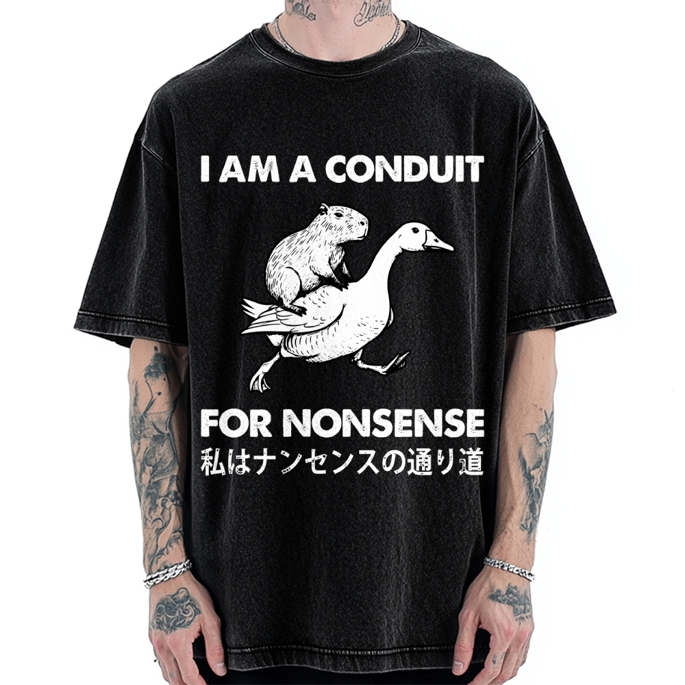 Tokyo-Assassin For Nonsense Vintage Washed T-shirt