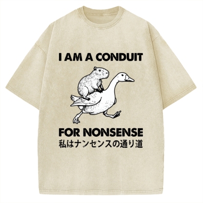 Tokyo-Assassin For Nonsense Vintage Washed T-shirt