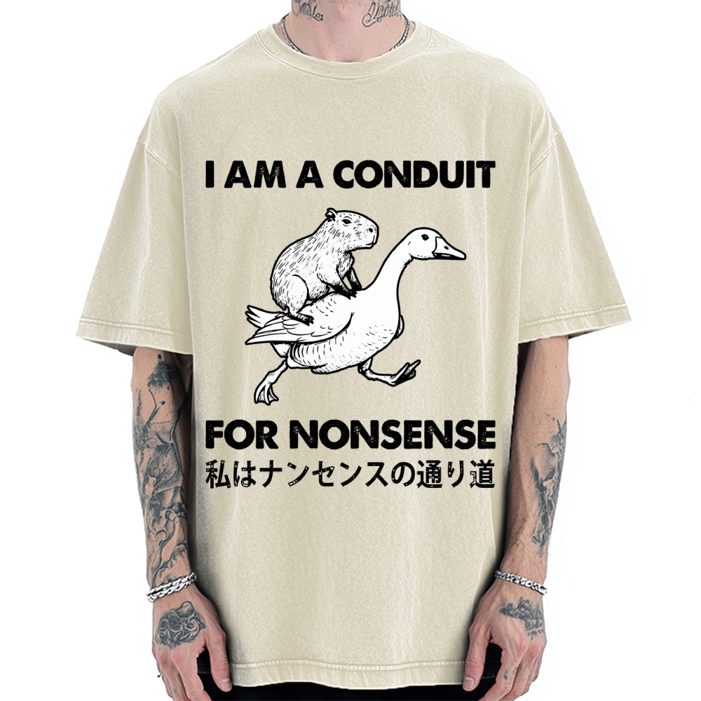 Tokyo-Assassin For Nonsense Vintage Washed T-shirt