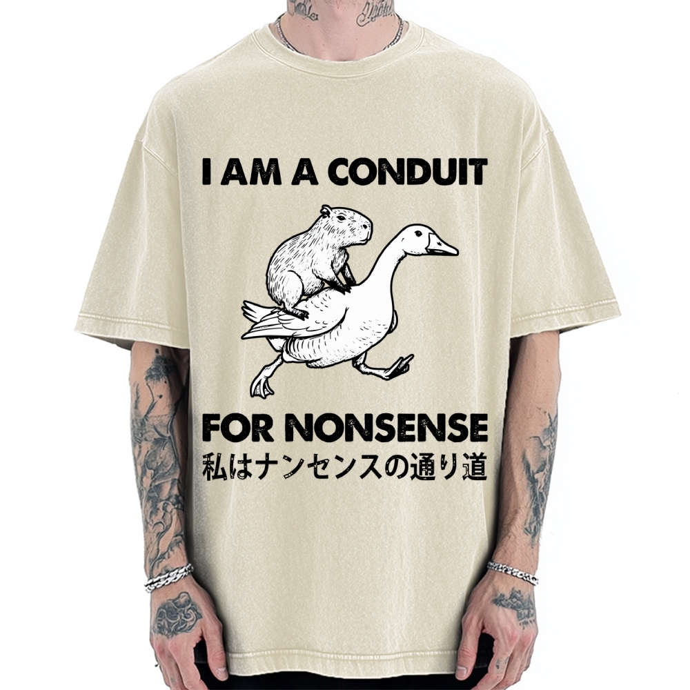 Tokyo-Assassin For Nonsense Vintage Washed T-shirt