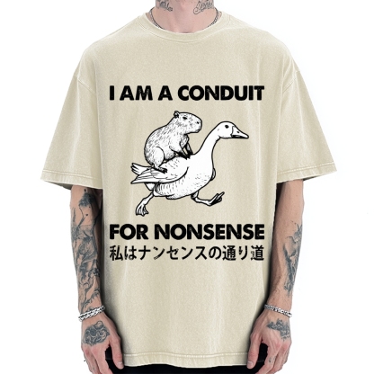 Tokyo-Assassin For Nonsense Vintage Washed T-shirt