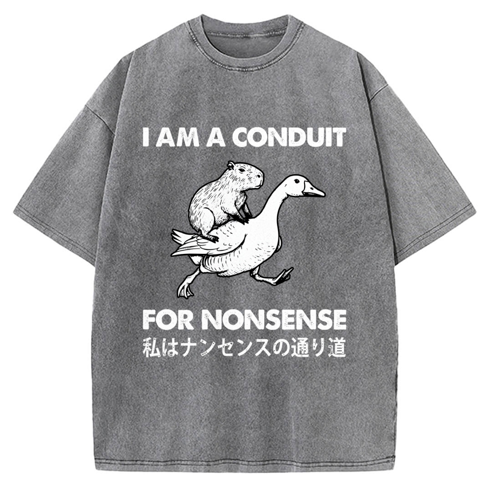 Tokyo-Assassin For Nonsense Vintage Washed T-shirt