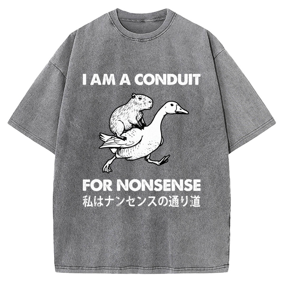 Tokyo-Assassin For Nonsense Vintage Washed T-shirt