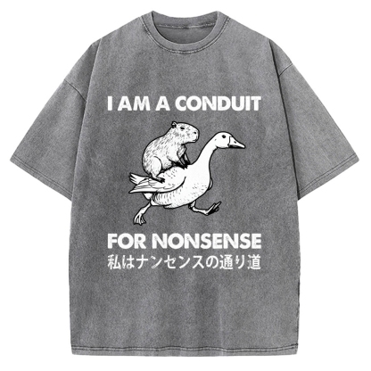 Tokyo-Assassin For Nonsense Vintage Washed T-shirt