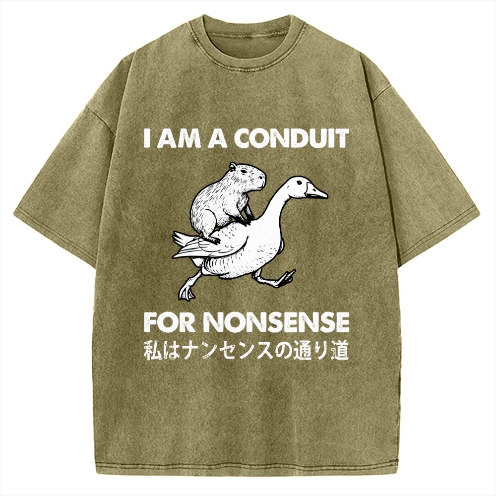 Tokyo-Assassin For Nonsense Vintage Washed T-shirt