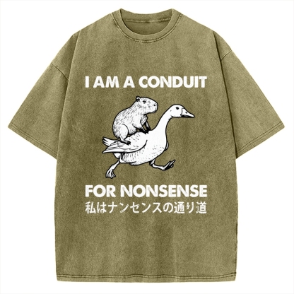 Tokyo-Assassin For Nonsense Vintage Washed T-shirt