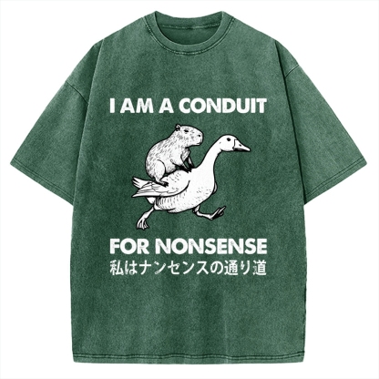Tokyo-Assassin For Nonsense Vintage Washed T-shirt