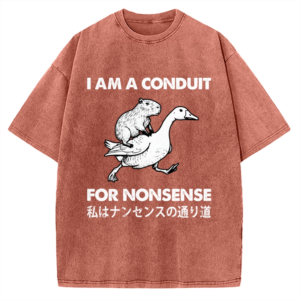 Tokyo-Assassin For Nonsense Vintage Washed T-shirt