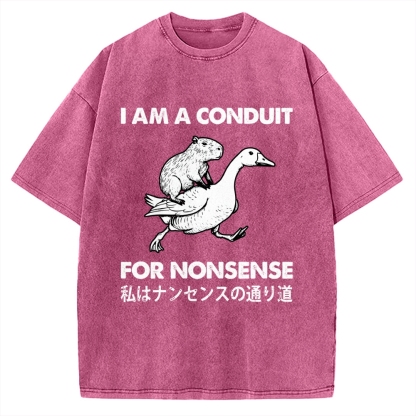 Tokyo-Assassin For Nonsense Vintage Washed T-shirt