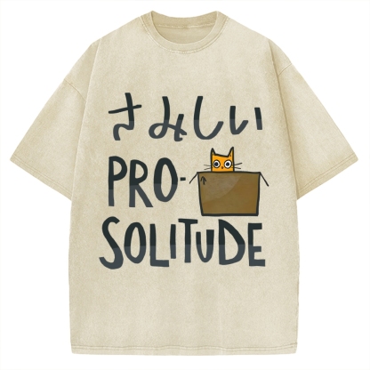 Stand for Solitude Vintage Washed T-shirt