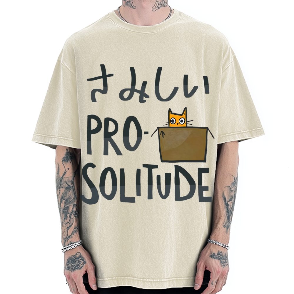 Stand for Solitude Vintage Washed T-shirt