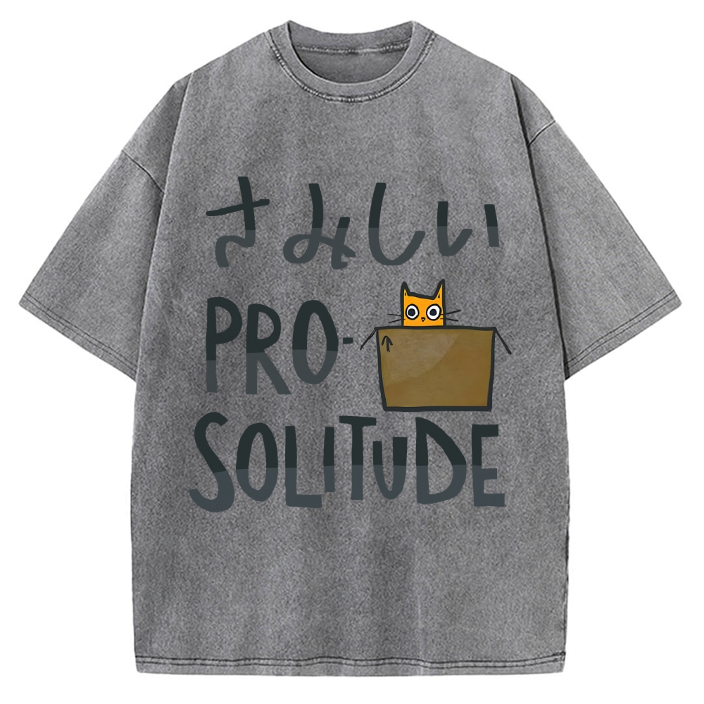 Stand for Solitude Vintage Washed T-shirt