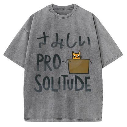 Stand for Solitude Vintage Washed T-shirt