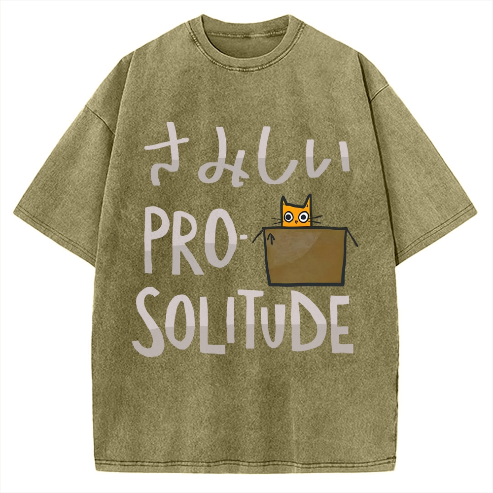 Stand for Solitude Vintage Washed T-shirt