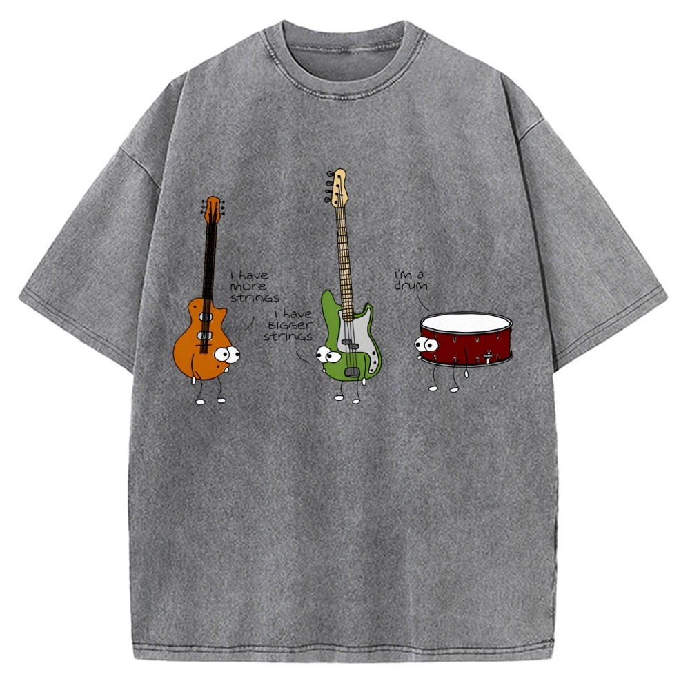 Drum And Bass Vintage Washed T-shirt