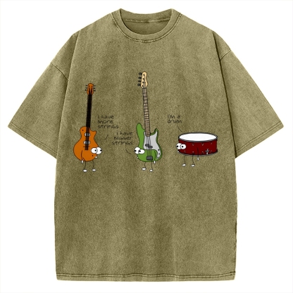 Drum And Bass Vintage Washed T-shirt