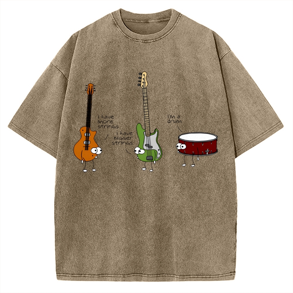 Drum And Bass Vintage Washed T-shirt