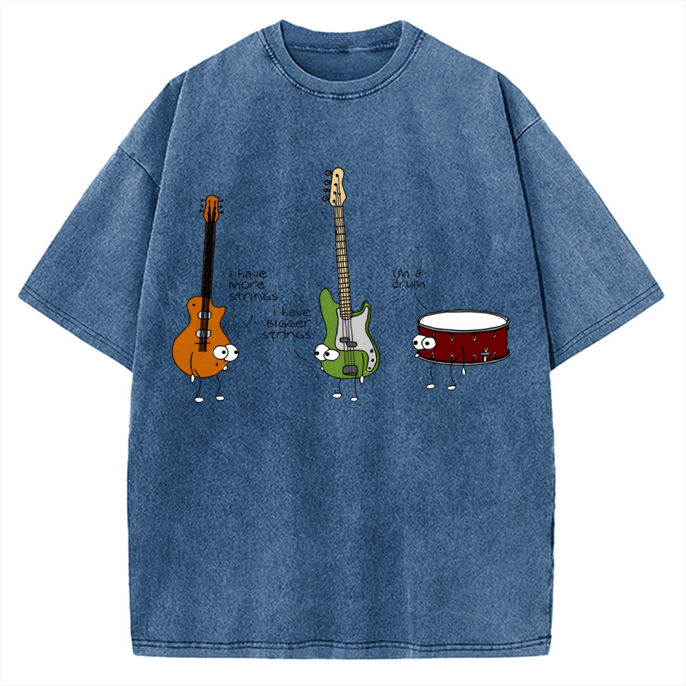 Drum And Bass Vintage Washed T-shirt