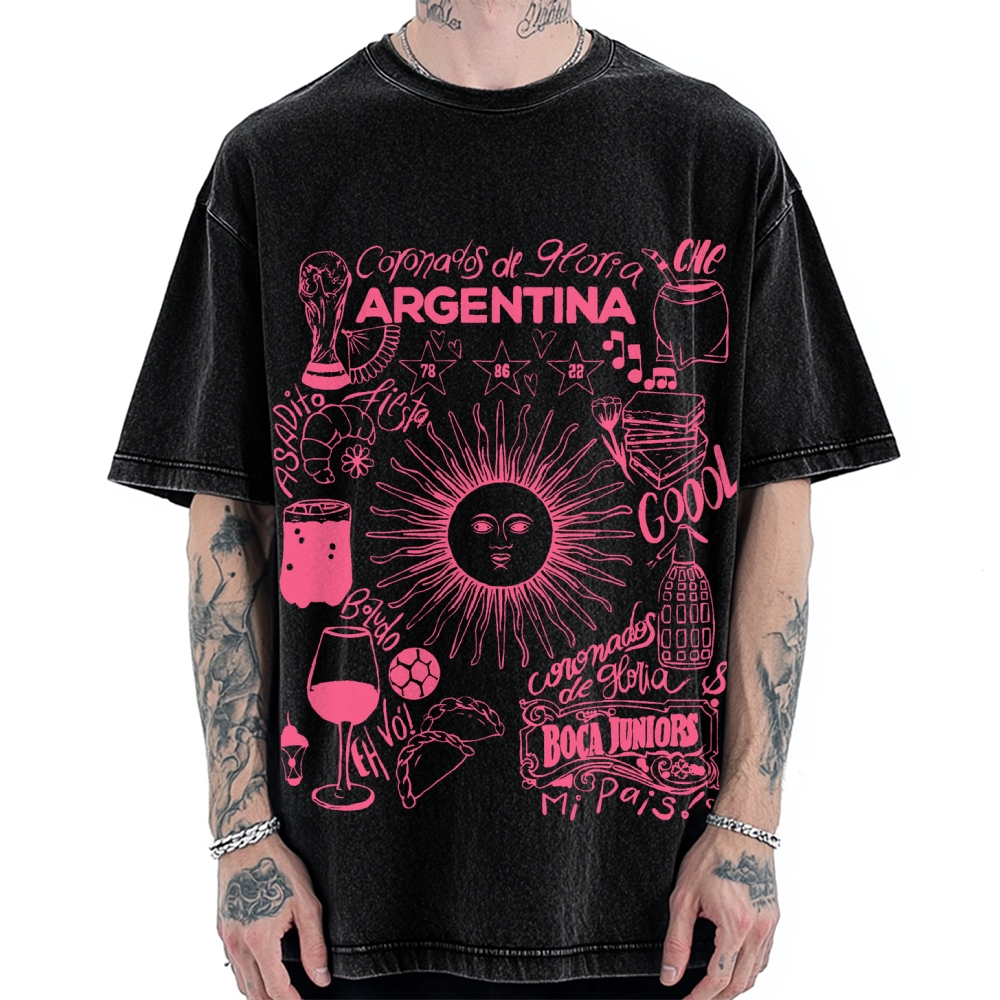 Argentina Vintage Washed T-shirt