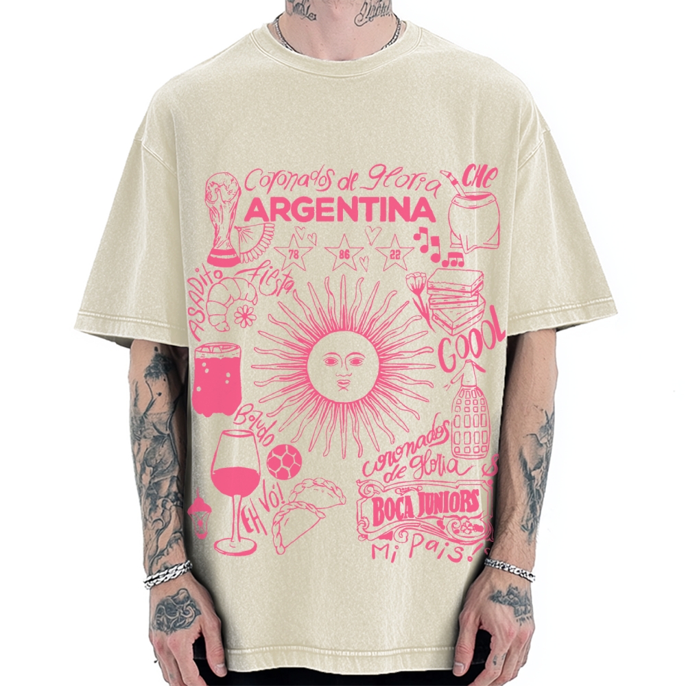 Argentina Vintage Washed T-shirt