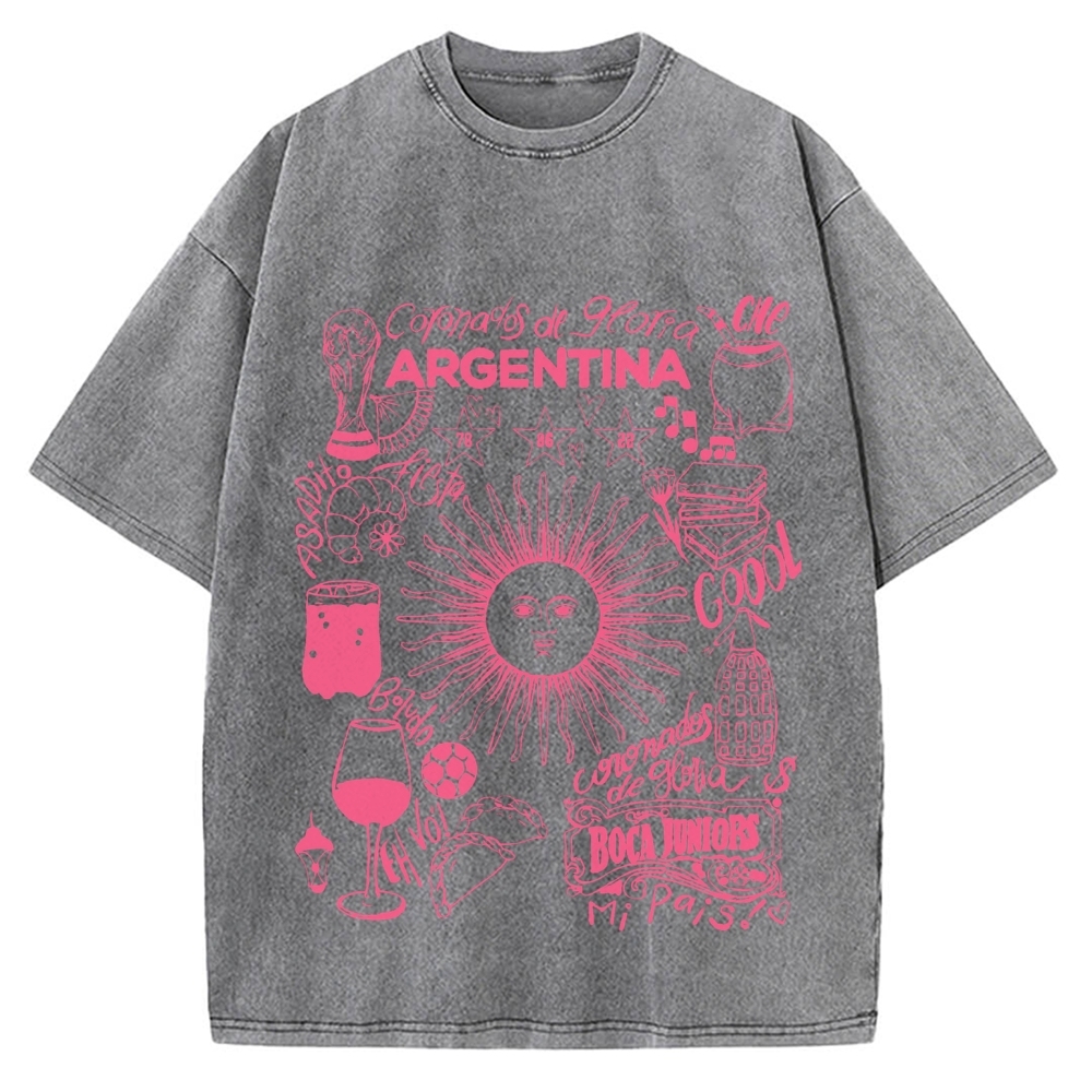 Argentina Vintage Washed T-shirt