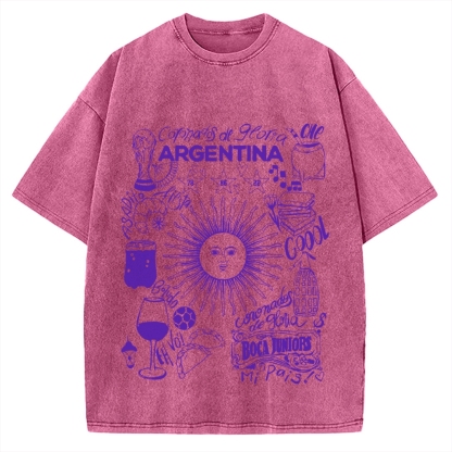 Argentina Vintage Washed T-shirt