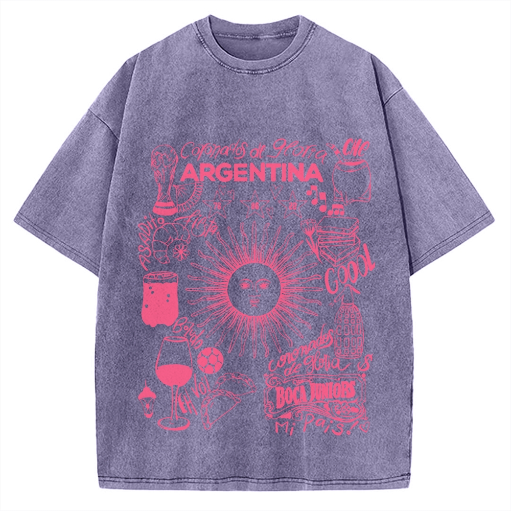 Argentina Vintage Washed T-shirt