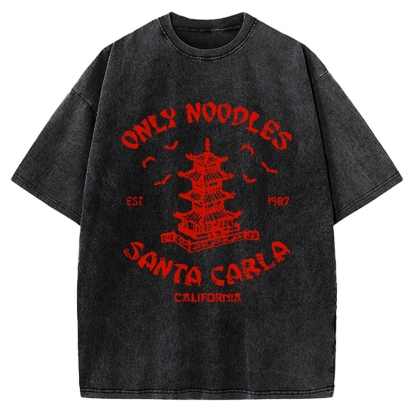 Only Noodles Santa Carla Vintage Washed T-shirt