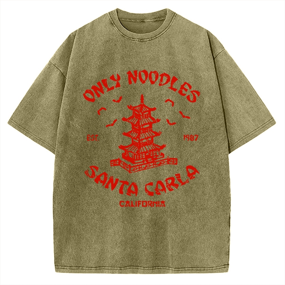 Only Noodles Santa Carla Vintage Washed T-shirt