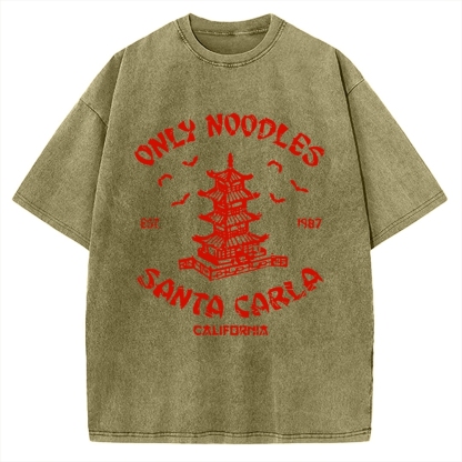 Only Noodles Santa Carla Vintage Washed T-shirt