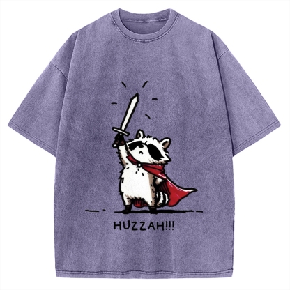 Huzzah Racoon Vintage Washed T-shirt