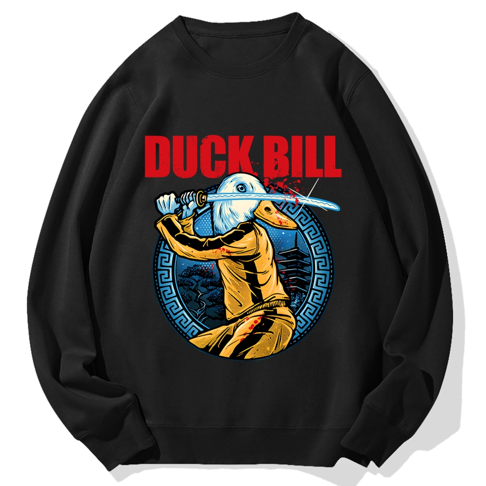 Chinese Kung Fu Duck Cotton Sweatshirt
