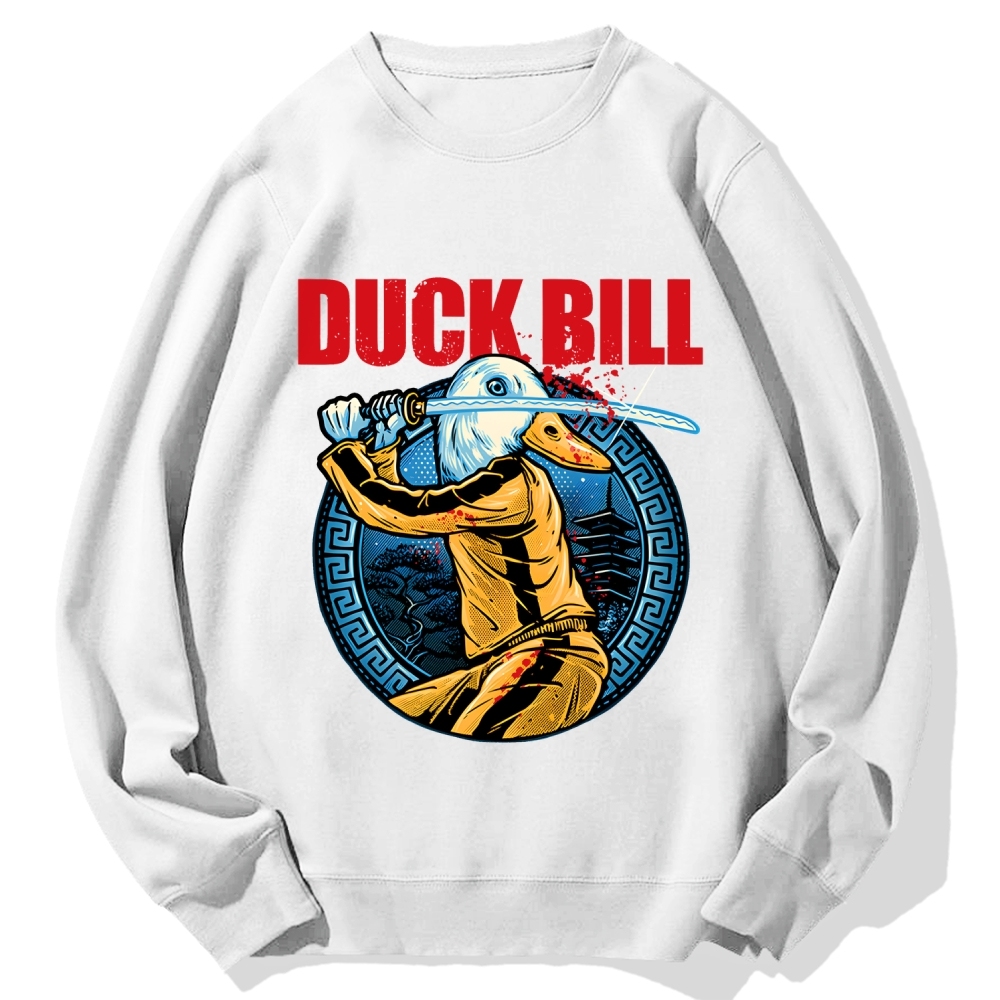 Chinese Kung Fu Duck Cotton Sweatshirt