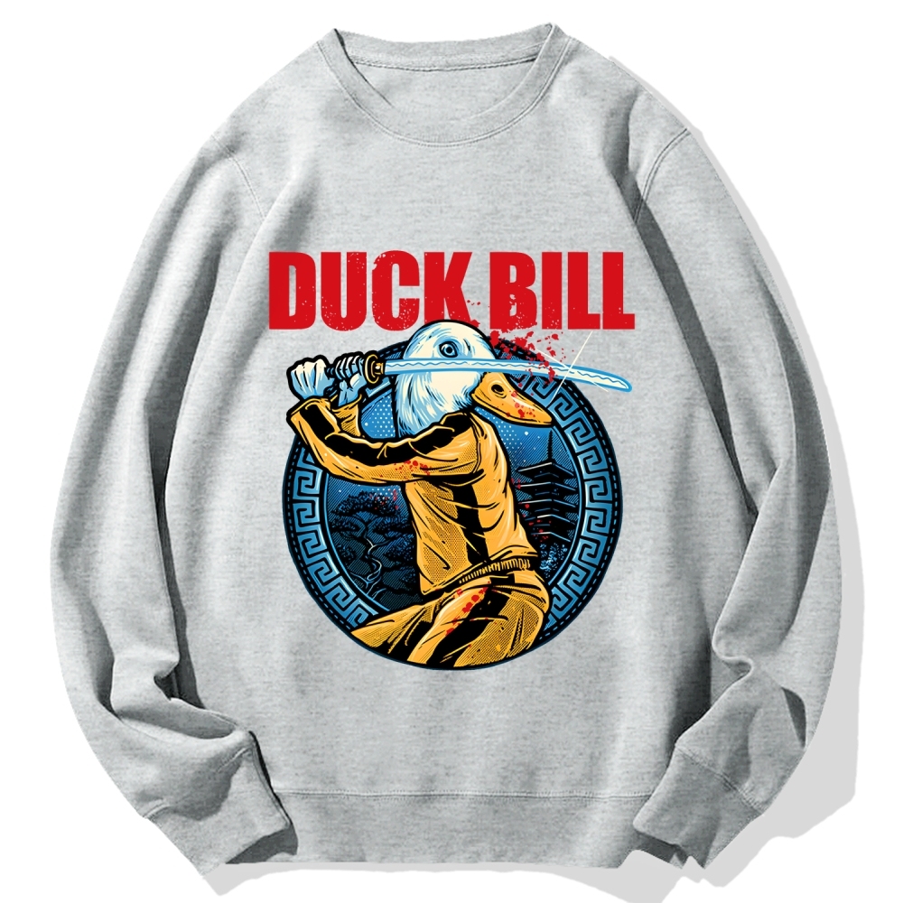 Chinese Kung Fu Duck Cotton Sweatshirt